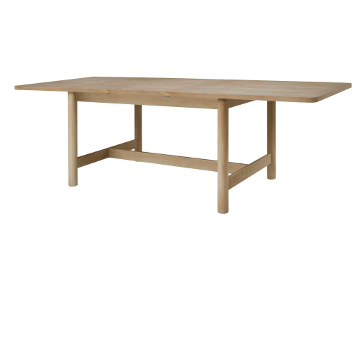 Bloomfield 80" Butterfly Extention Dining Table in Natural Pine Wood